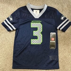 NFL Blue and Gray Seahawks Jersey
